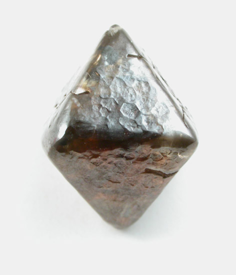 Diamond (6.66 carat brown octahedral crystal) from Argyle Mine, Kimberley, Western Australia, Australia