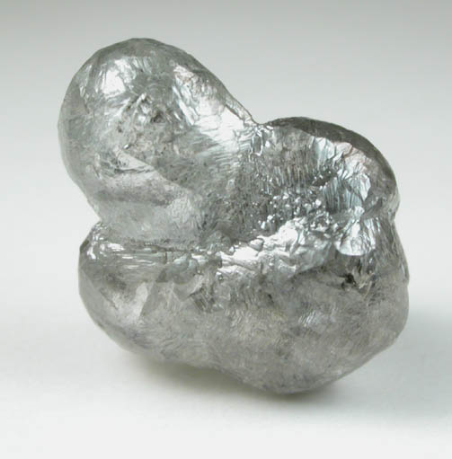 Diamond (5.41 carat gray interconnected spherical crystals) from Aredor Mine, 35 km east of Kerouané, Guinea