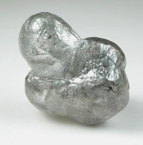 Diamond (5.41 carat gray interconnected spherical crystals) from Aredor Mine, 35 km east of Kerouan, Guinea