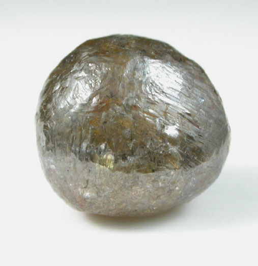 Diamond (3.07 carat brown spherical crystal) from Aredor Mine, 35 km east of Kerouan, Guinea