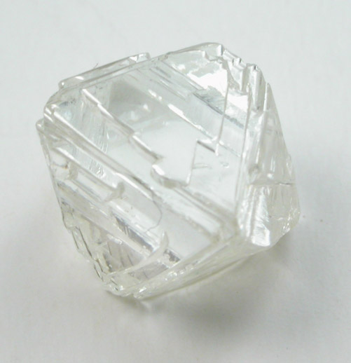 Diamond (2.53 carat gem-grade faint yellow octahedral crystal) from Jericho Mine, Nunavut, Canada
