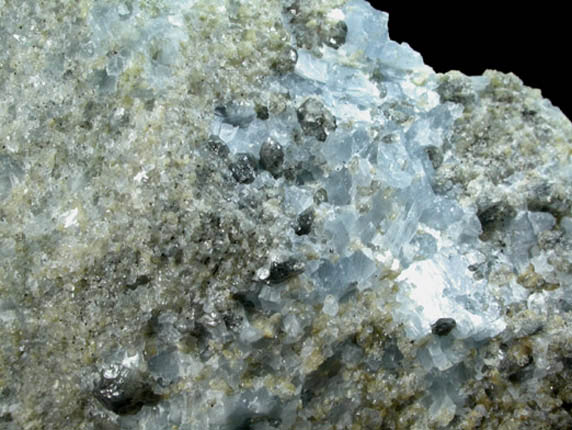 Ellestadite and Monticellite from Crestmore Quarry, Crestmore, Riverside County, California