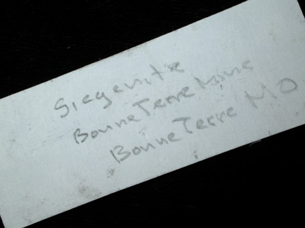 Siegenite with Chalcopyrite from Bonne Terre Mine, Upper Level, Old Lead Belt, St. Francois County, Missouri