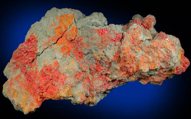 Realgar from U.S. Borax Mine, Boron, Kern County, California