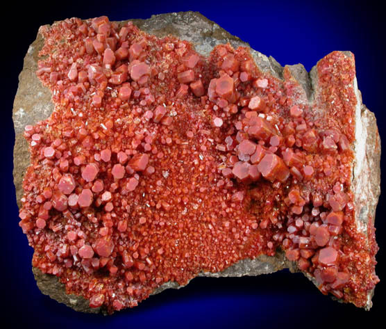 Vanadinite from Old Yuma Mine, 200' Level, west of Tucson, Pima County, Arizona