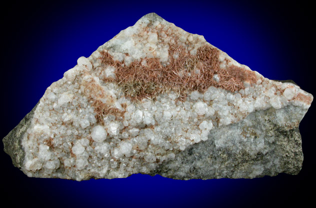 Analcime and Natrolite from Woodbury Traprock Quarry, east of Woodbury, Litchfield County, Connecticut