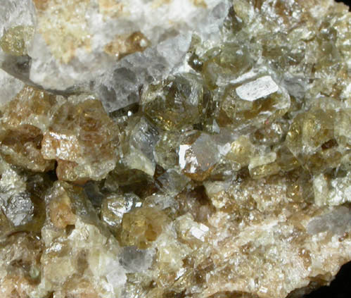 Grossular Garnet from Crestmore Quarry, Crestmore, Riverside County, California