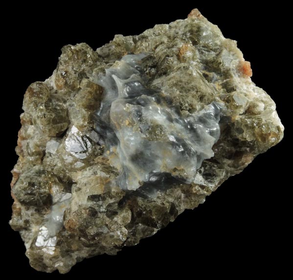Grossular Garnet from Crestmore Quarry, Crestmore, Riverside County, California