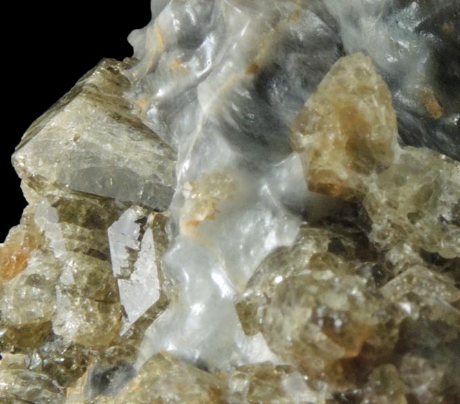 Grossular Garnet from Crestmore Quarry, Crestmore, Riverside County, California