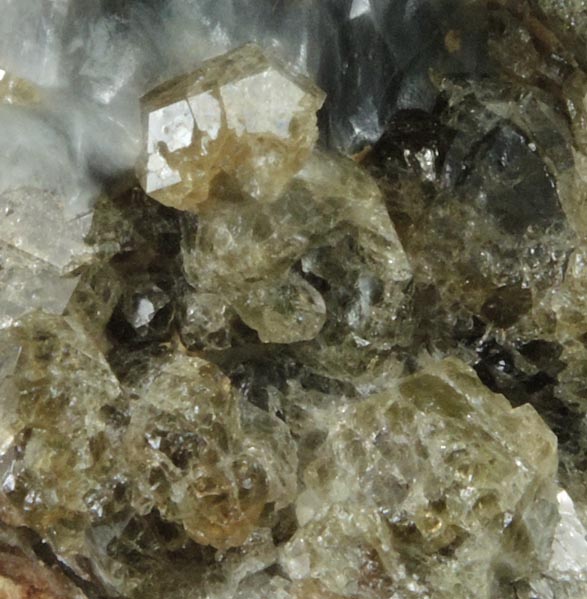 Grossular Garnet from Crestmore Quarry, Crestmore, Riverside County, California