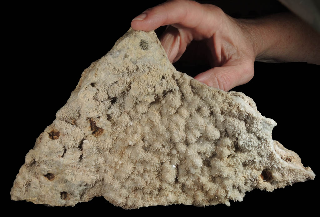 Quartz with Pyrite from Gorge Road condominium excavation, Edgewater, Palisades Sill, Bergen County, New Jersey