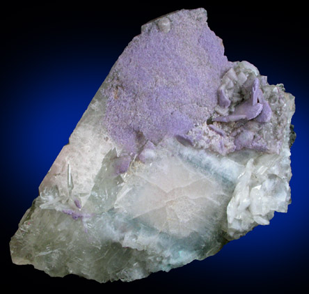 Celestine with Fluorite inclusions from Dundas, Ontario, Canada