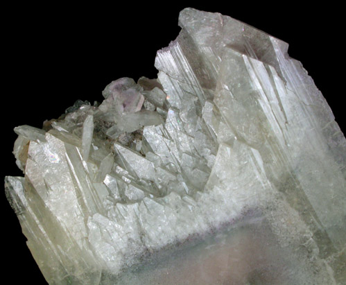 Celestine with Fluorite inclusions from Dundas, Ontario, Canada