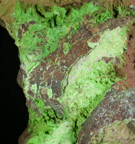 Gaspeite from Otter Shoot, Kambalda, Western Australia, Australia