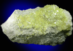Sulfur from Soufriere, Sulfur Springs, Qualibou Caldera, St. Lucia