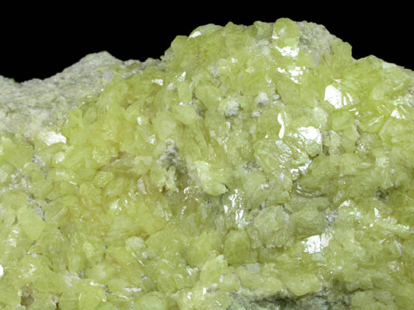 Sulfur from Soufriere, Sulfur Springs, Qualibou Caldera, St. Lucia