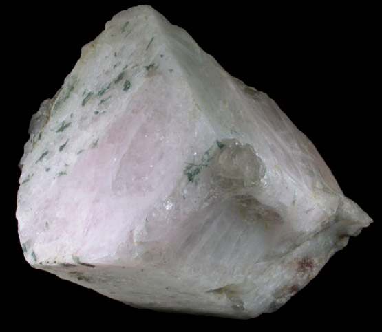 Beryl var. Morganite from Gillette Quarry, Haddam Neck, Middlesex County, Connecticut