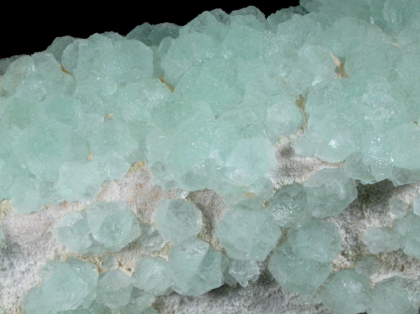 Fluorite on Quartz from Deer Trail Mine, Deer Trail Mountain-Alunite Ridge mining area, 8 km SSW of Marysvale, Piute County, Utah