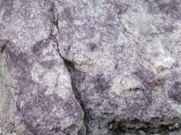 Dumortierite from Temescal Canyon, Riverside County, California