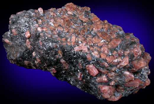 Bustamite in Galena from NBH Mine, Broken Hill, New South Wales, Australia