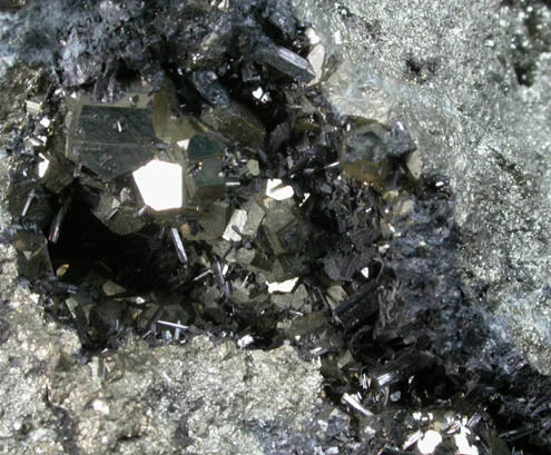 Pyrite, Enargite, Chalcocite from Colquijirca Mine, Tinyahuarco District, Pasco Department, Peru