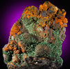 Malachite and Azurite from Copper Queen Mine, Bisbee, Warren District, Cochise County, Arizona