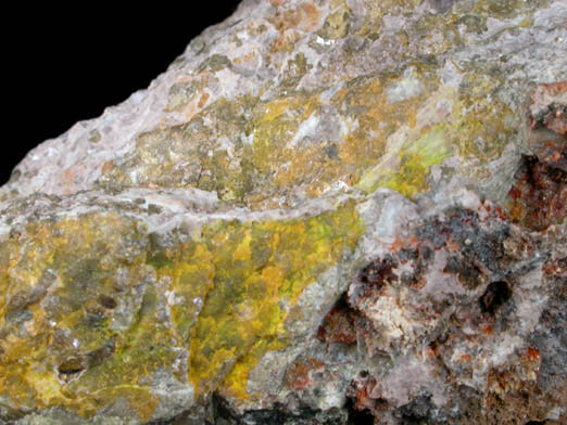 Autunite from Midnite Mine, Stevens County, Washington