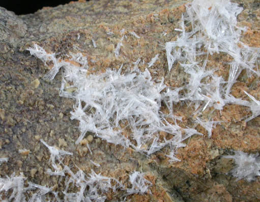 Aragonite from KCA Co. Asbestos Mine, Clear Creek area, San Benito County, California