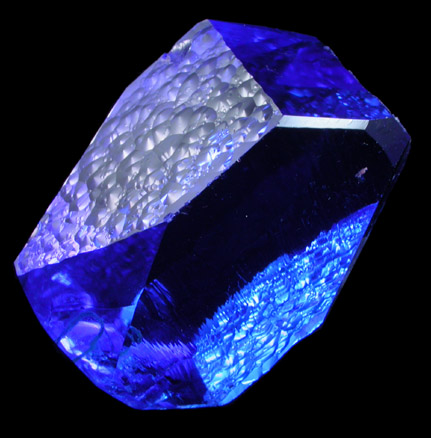 Quartz (synthetic blue) from Alexandrov Factory, Russia
