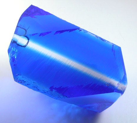 Quartz (synthetic blue) from Alexandrov Factory, Russia