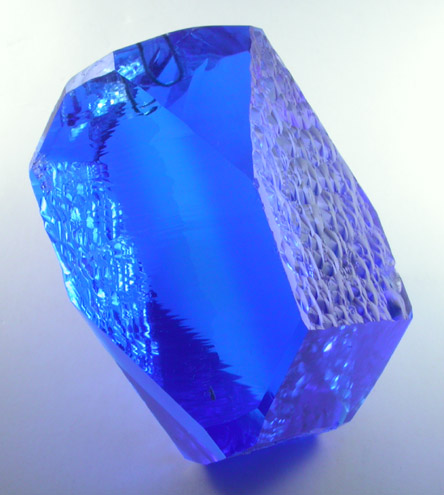 Quartz (synthetic blue) from Alexandrov Factory, Russia
