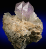 Quartz var. Amethyst on Quartz from Ras Koh Range, Baluchistan, Pakistan