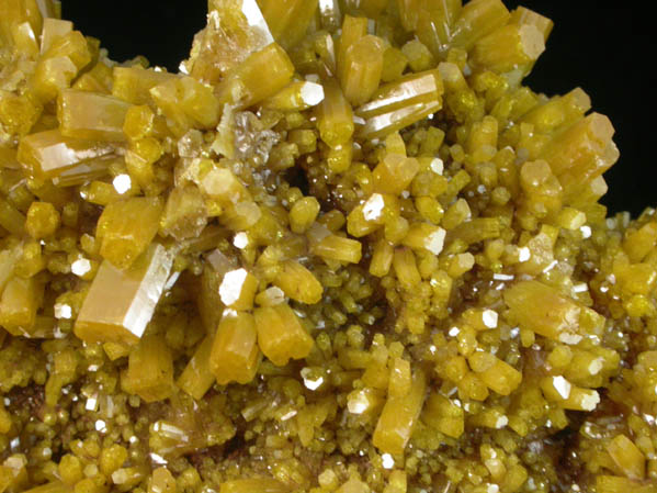 Pyromorphite from Bunker Hill Mine, Coeur d'Alene District, Shoshone County, Idaho