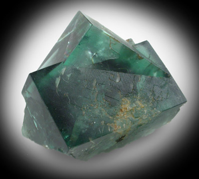 Fluorite - twinned crystals from Weardale, County Durham, England