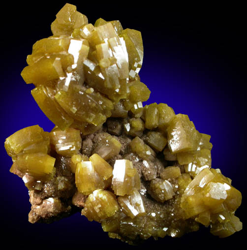 Pyromorphite from Bunker Hill Mine, Coeur d'Alene District, Shoshone County, Idaho