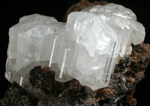 Cerussite (twinned crystals) from Tsumeb Mine, Otavi-Bergland District, Oshikoto, Namibia