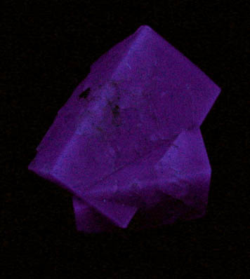 Fluorite - twinned crystals from Weardale, County Durham, England