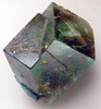 Fluorite, twinned crystals from Blue Circle Quarry at Eastgate in Weardale, County Durham, England