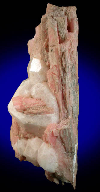 Serandite and Analcime from DeMix Quarry, Mont Saint-Hilaire, Qubec, Canada