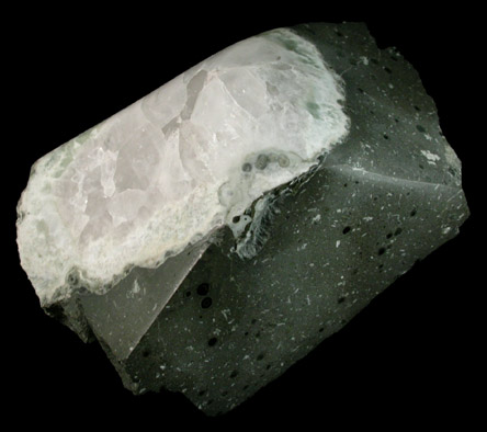 Quartz var. Agate from Millington Quarry, Bernards Township, Somerset County, New Jersey