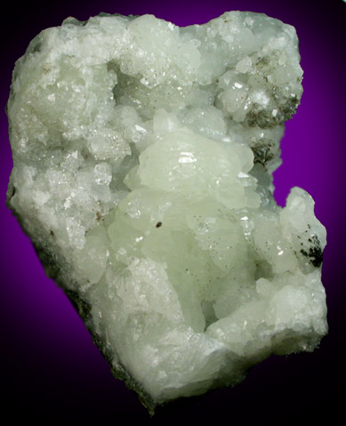 Datolite with Apophyllite, Pyrite, Goethite from Millington Quarry, Bernards Township, Somerset County, New Jersey