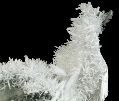 Natrolite on Datolite from Millington Quarry, Bernards Township, Somerset County, New Jersey