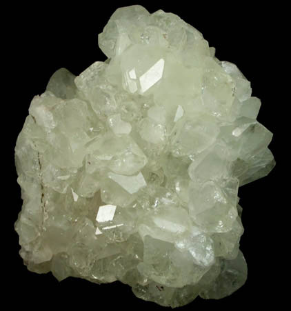 Datolite pseudomorph after Anhydrite from Upper New Street Quarry, Paterson, Passaic County, New Jersey