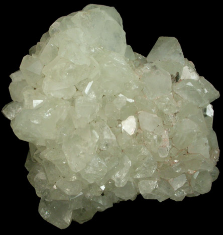 Datolite pseudomorph after Anhydrite from Upper New Street Quarry, Paterson, Passaic County, New Jersey