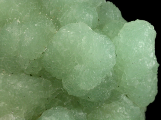 Prehnite from Fanwood Quarry (Weldon Quarry), Watchung, Somerset County, New Jersey