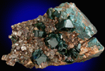 Lazulite and Siderite from Rapid Creek, 70 km northwest of Aklavik, Yukon, Canada