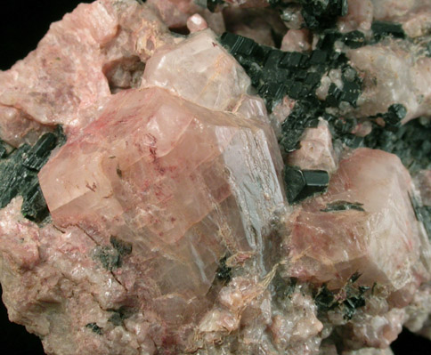 Microcline-Albite and Augite from Griffith, Ontario, Canada