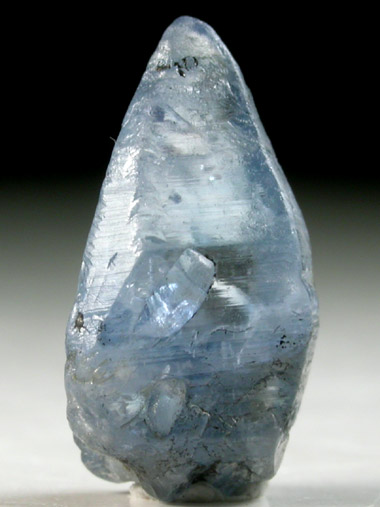 Corundum var. Blue Sapphire from Central Highland Belt, near Ratnapura, Sabaragamuwa Province, Sri Lanka (formerly Ceylon)