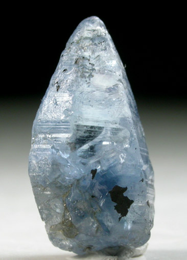 Corundum var. Blue Sapphire from Central Highland Belt, near Ratnapura, Sabaragamuwa Province, Sri Lanka (formerly Ceylon)