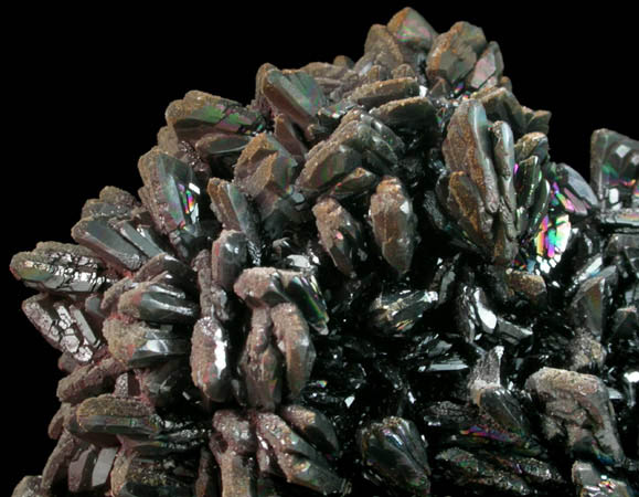 Descloizite from Abenab Mine, Grootfontein, Otavi Mountain Land, Namibia